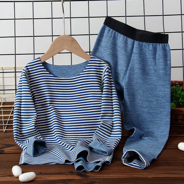 Toddler Pyjamas Flickor Pojkar Varma Bomulls Pyjamasar för Barn