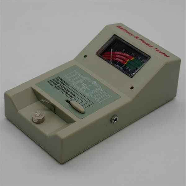 Kvarts klockbatteritestare 1,5V 3V knappcellspole klockpulstestare analysator batteriverktyg