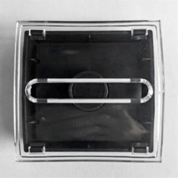 -Up Notes Dispenser Svart Base Klar Topp Sticky Notes Holder for 3x3 Tommers Sticky Notes Skole Kontor Hjem Tilbehør