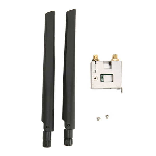 WiFi-kort Tri Band 2400Mbps 802.11ac BT5.2 M.2 KEY E Trådlöst WiFi-kort för Windows 10