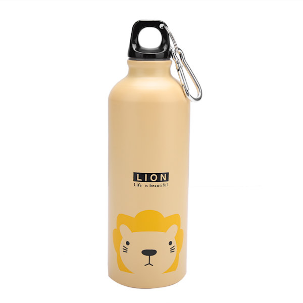 500 ml aluminiumtecknad mugg utomhus resor sport camping vandring