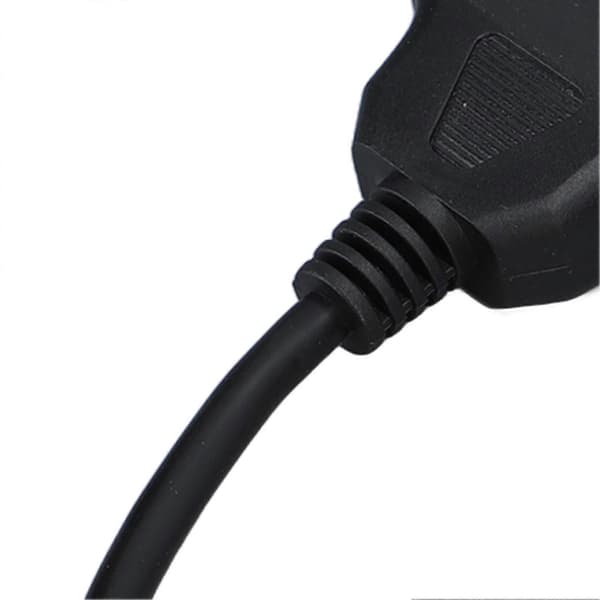OBD 16-pin til 26-pin splitteradapterkabel høy fleksibilitet jevn overføring erstatning for Tesla Model 3 Y