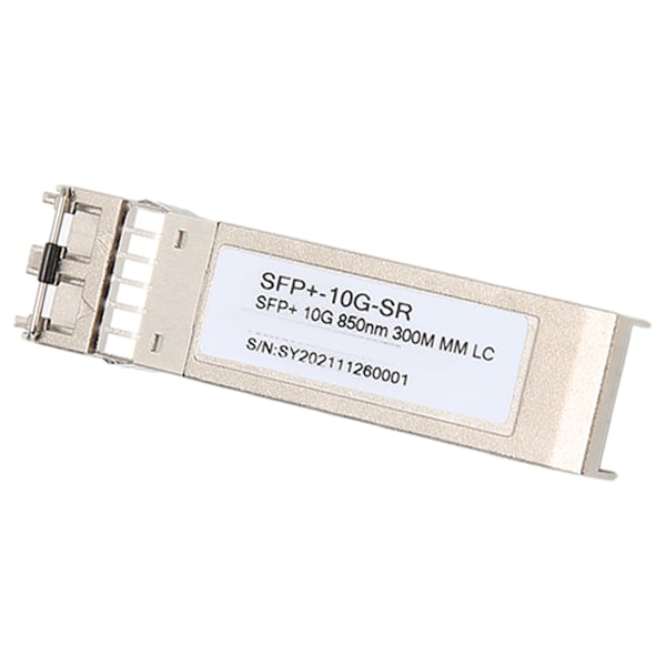 10G SFP+ Modul 10GBASE SR 850nm 300 meter Stöd DDM Multimode LC SFP+ till Ethernet Port Transceiver för Intel E10GSFPSR
