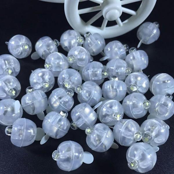 LED Runda Ballonglampor Papperslyktor Ljus Vattentät