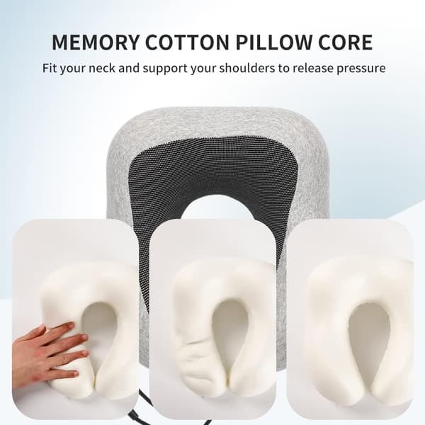 Komfortabel Reisepute - Flypute - Bilpute - Memory Foam