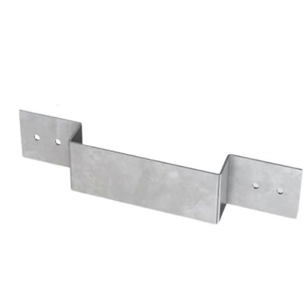 Staketpanelklämmor Staketstolpe Säkerhetsfäste Galvaniserad Staketklämma Staketbrädefäste för 100 mm/4 tums stolpstaket