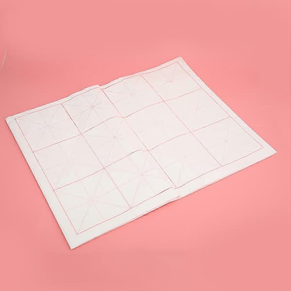 Kalligrafipapir af bambuspulp, kvartformat, 12 gryn, 70 sider, øvelses-Xuan-papir
