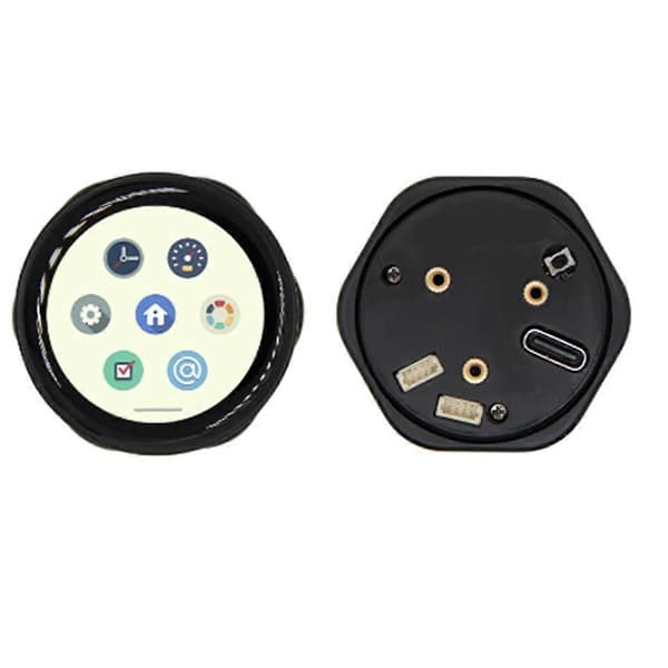 T-Encoder-Pro ESP32-S3 Roterende Koder CHSC5816 ESP32-S3FN4R2 Kretskort 1,2 Tommers AMOLED Berøringsskjerm Trådløs Modul