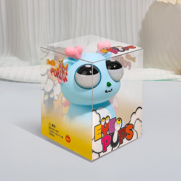 Sininen Pop-Eye Dragon Stress Relief Squeeze Toy