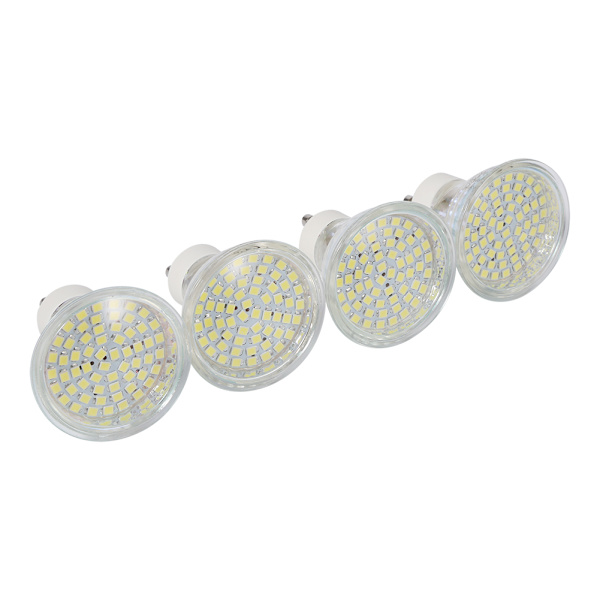 GU10 3W 220-240V SMD2835 LED-spotlightlampa med 60 lysdioder