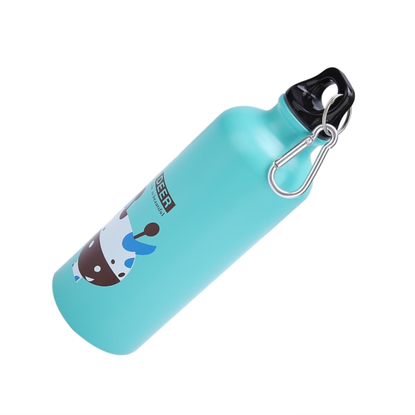 500 ml aluminiumtecknad mugg utomhus resor sport camping vandring