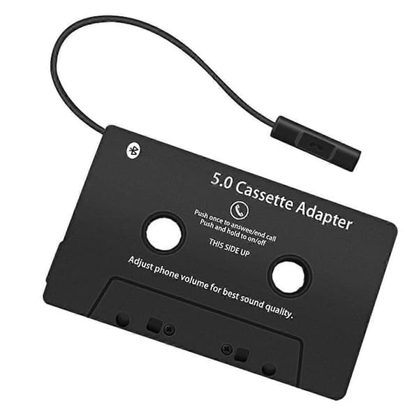 Yleiskasetti Bluetooth 5.0 -sovitinmuunnin Langaton kasetti autokasetin apusovittimeen