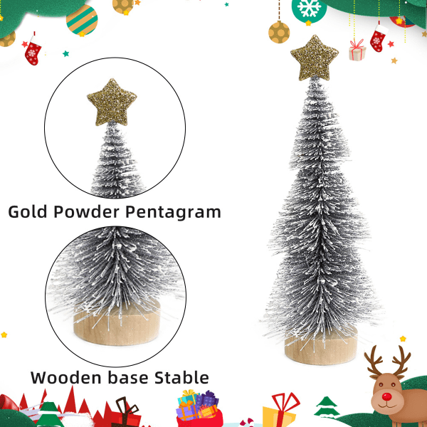 Artificial Small Christmas Trees Decorations Star Christmas