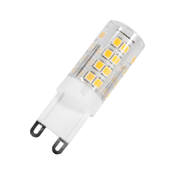 Keramiska G9 LED-pärlor 220V Varmvitt Hög belysning Byte