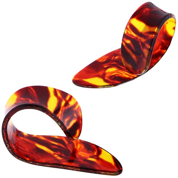 Tumgrepp Fingerplektrum, Medium, Platta tumgrepp, Celluloid