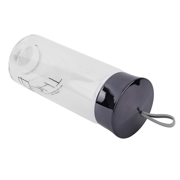 300 ml bärbar glasvattenflaska BPA-fri vattenkanna med