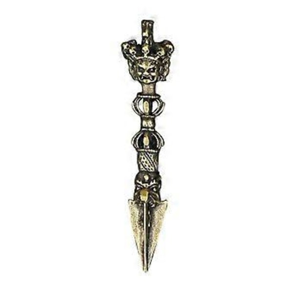 Mini Vajra Støder Ornamenter Dekorationer Feng Hestehoved Kobber til()