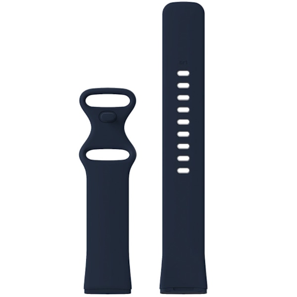 Silikonarmband Fitbit Versa 4/Sense 2 Mörkblå (S)