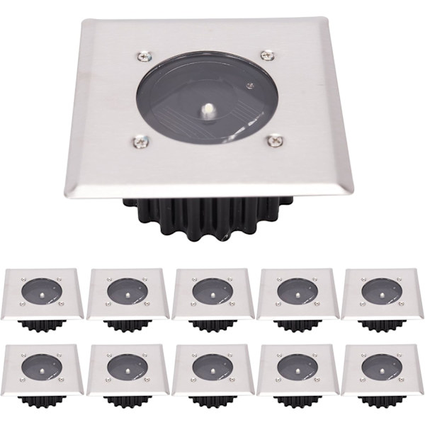LED Solmarkspottar 10-pack, Utomhusbelysning, Gatubelysning
