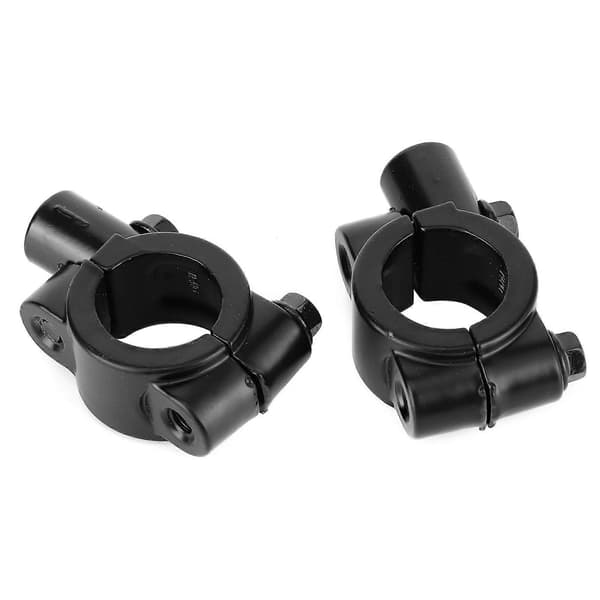 2st 22 mm 0,87 tum Styre Backspegel Monteringsklämma Basfixer för Motorcykel Trehjuling