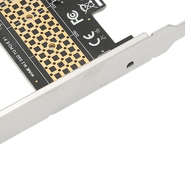 PCIe-adapter för M.2 NVMe SSD, kylfläns i aluminium, stöder operativsystemkompatibilitet, för oöverträffade dataöverföringshastigheter
