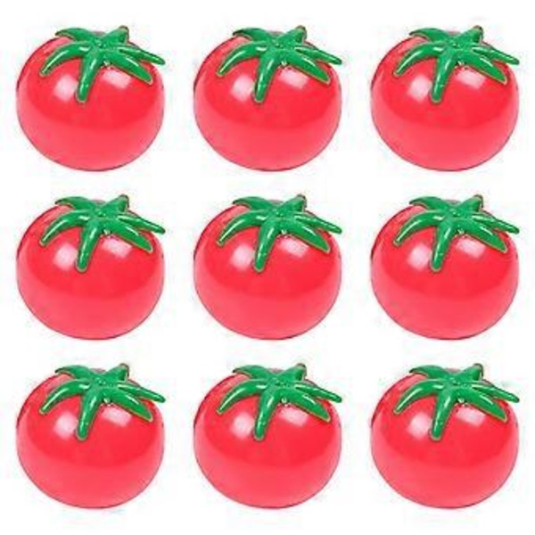 Børnelegetøj Klem Tomat Squishy Bolde Stress Relief Fidget Legetøj