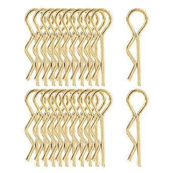 20 stk. karosseriklips for HSP HPI karosseri 1/10 RC bil reservedel()