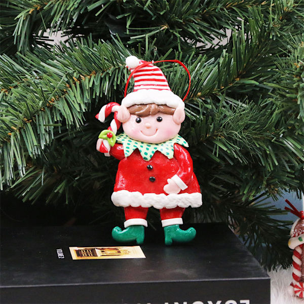 Xmas Tree Hanging chrismtas Doll Santa Claus with Christmas