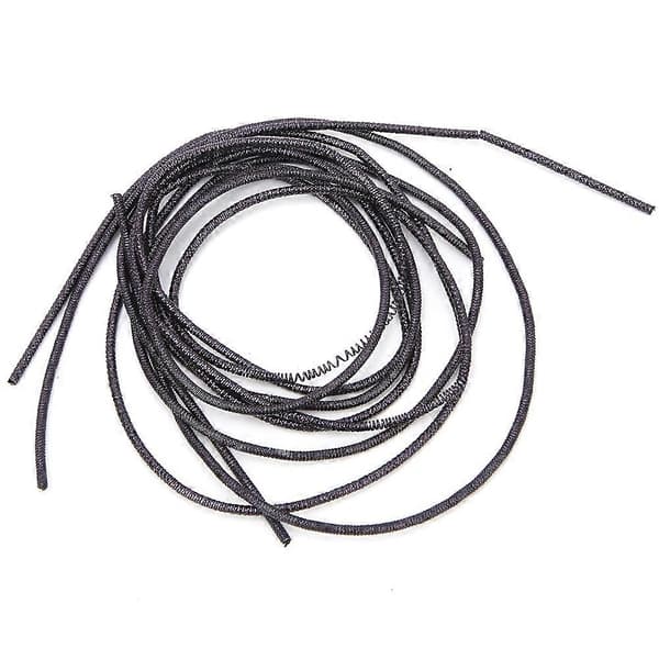 Broderitråd Koppartråd Sömnad Glans 1,5 mm Dia. Manuell DIY-snöre Svart