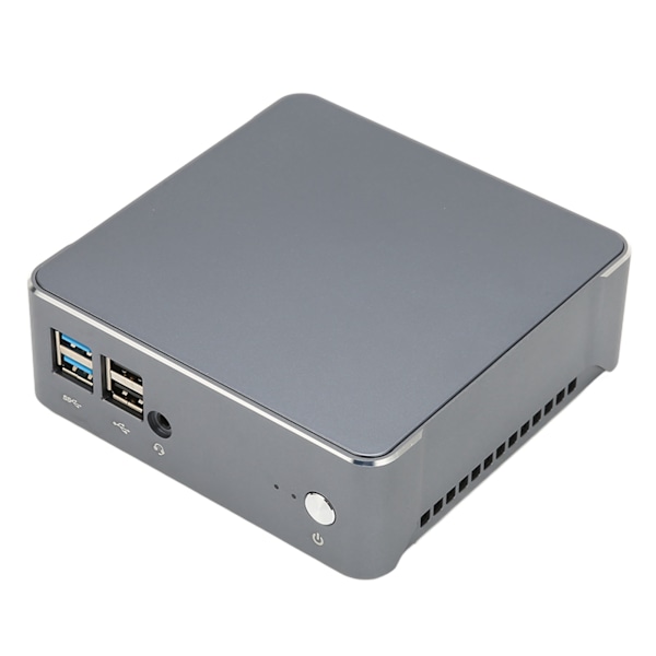 Mini PC 12GB 256GB Dubbel DDR4 2.4G 5.0G Dubbelband WiFi Enkla Mini Stationära Datorer för Spel Hemmakontor 110‑240V EU-kontakt