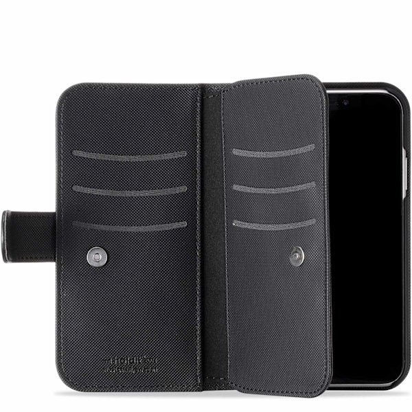 holdit iPhone 11 / XR - Flerfack 2in1 Magnet Fodral / Skal - Svart Svart