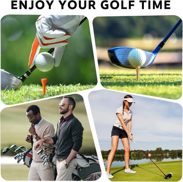 Golf-tiit, 2 3/4 tuumaa, 70 kpl, ammattimaiset deluxe-puutiit