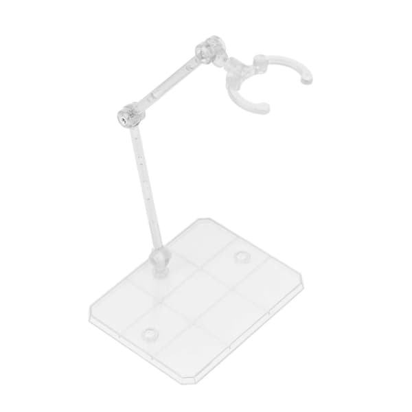 10 st actionfigur-bas lämplig displayställkonsol för 1/144 1/100 dockmodellscenaktionsdräkt, transparent