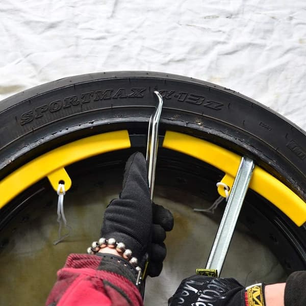 3 stk. 300 mm manuelt dækjern til motorcykel og elbil, Bic