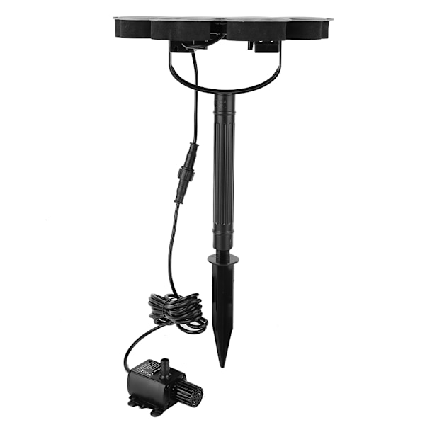 Utomhus solcells driven hängande damm nedsänkbar vattenpump