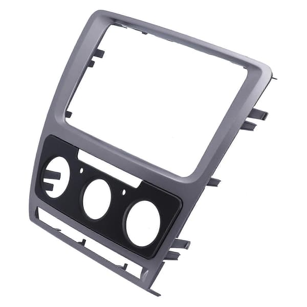 2Din Stereo Radio Fascia Panel Ramme Trim Modifisert Erstatning for Octavia 2010-2013