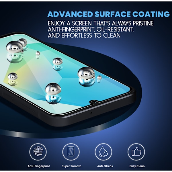 1-Pack Samsung A16 Skärmskydd - Härdat Glas 9H - Super kvalitet 3D