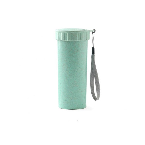 Wheat Straw Portable Cup Camping Vandring Utomhus Sport Travel