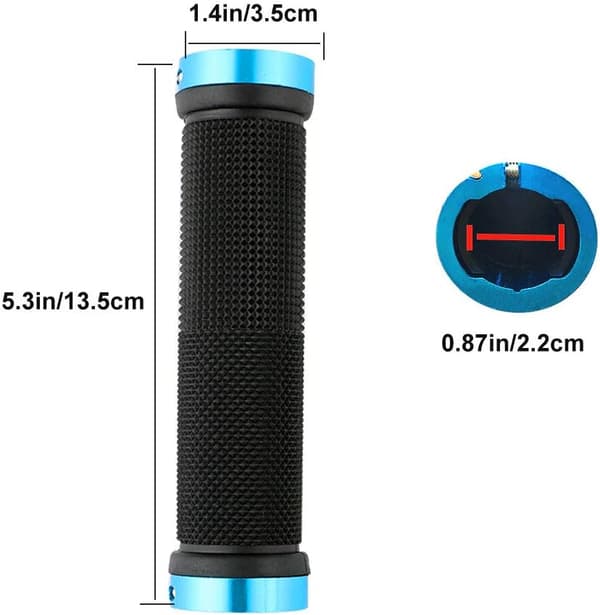 1 pari Premium-pyöränkahvoja, ergonomiset pyöränkahvat, liukumattomat