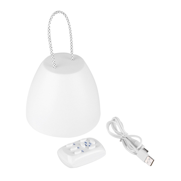Bärbar USB LED-hänglampa med timer och nattljus med fjärrkontroll