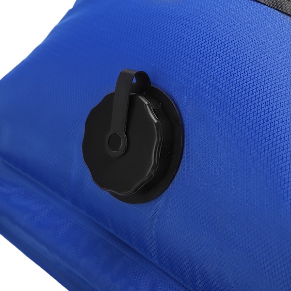 Solarduschväska för utomhusbruk, soluppvärmd campingduschväska med värmeabsorberande design, slitstarkt material, bärbar dusch för strand, simning och