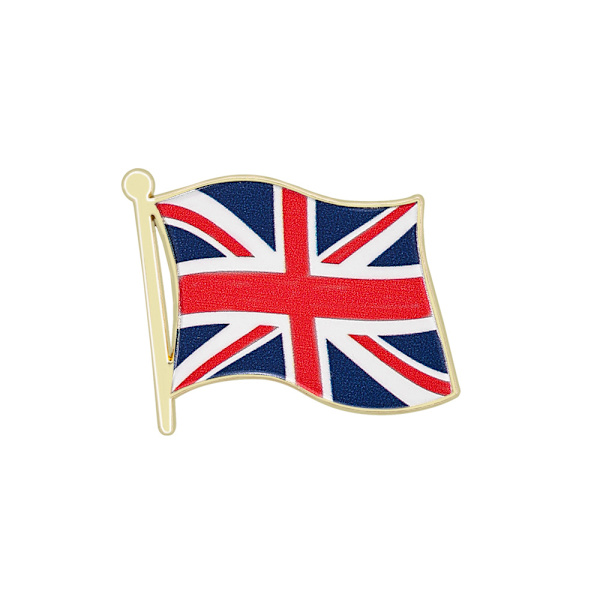 Sæt med 3 britiske flagpins