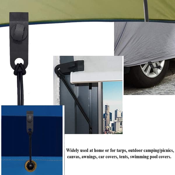 Tarp Clips Heavy Duty Lock Grip - Tumskruvtältklämmor för