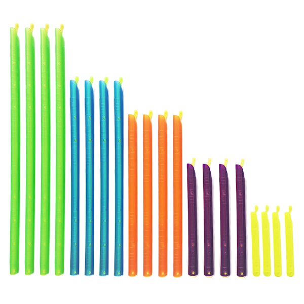 Magisk Påsförslutare, Chipsklämmor Påsförslutare, Hållbar Påsförslutare, Plastförslutningsstavar - 5 Olika Storlekar Miljövänlig Håll Plast Style 3