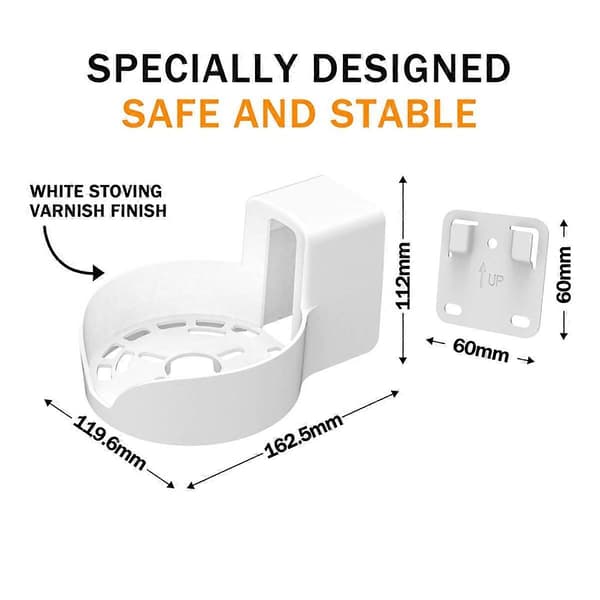 Väggfäste för Deco X20 X60 X50 X55 WiFi 6 Väggfäste med kabelorganisatör Hem Mesh WiFi-system 2st