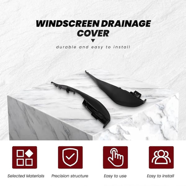 31218596 31218597 Front Cowl Panel Cover Forrude Dræningsdæksel til S80 (2007) V70 (2008) S80L