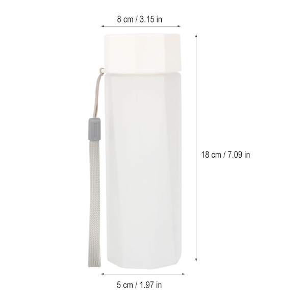 380ML Bärbar Sport Vattenflaska Resor Läckagesäker
