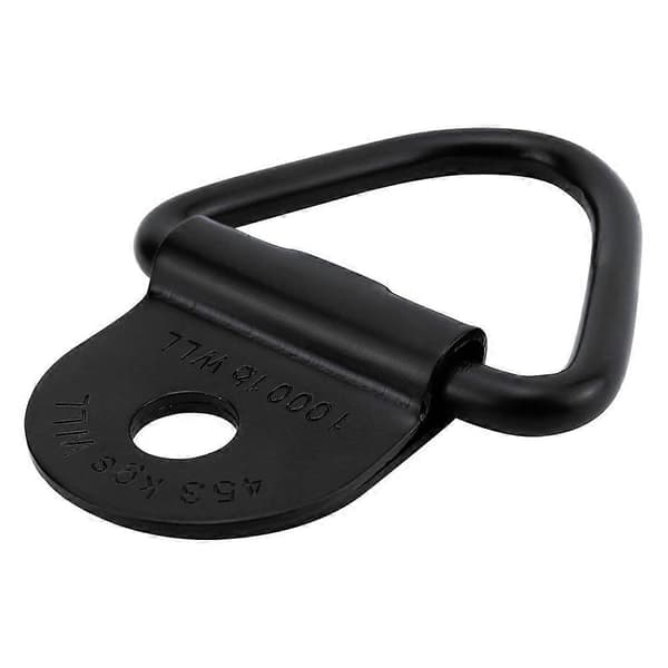 Lastestroppankere, V-ring 2 tommer diameter stål V-ringbolt for last på lastebiler Pickups Lastestroppanker