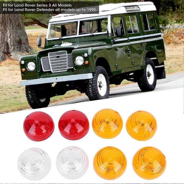 8 stk. sidehaleindikatorlyktesett passer til Land Rover 589285