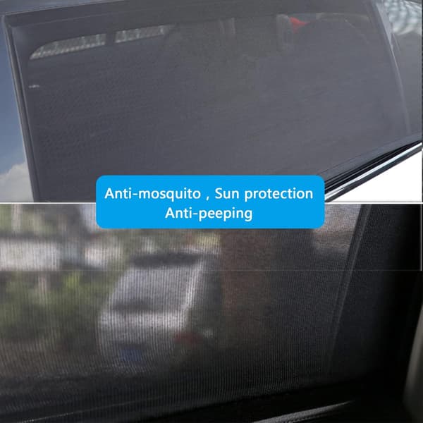 (Et par 90 x 62 cm SUV frontblokke), bil solskærm, bil sol v